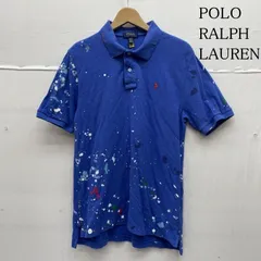 ポロラルフローレン キッズ ペイント スプラッター コットン 半袖 ポロシャツ ポニーロゴ 刺繍 子供服 ボーイズ XL ISItems【USED】【古着】【中古】50136498