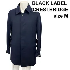 ■ ブラックレーベルクレストブリッジ BLACK LABEL CRESTBRIDGE コート ライナー、ベルト付き ネイビー M メンズ S5X042
