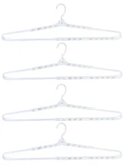 【迅速発送】G-MODELL バスタオルハンガー 洗濯ハンガー 伸縮可能 最大69cm (ホワイト)