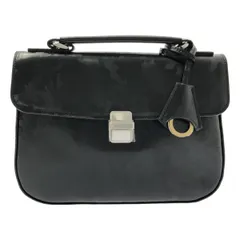 【新品】  aniary / アニアリ | レザー シーフィルム クラッチバッグ | ブラック | メンズ