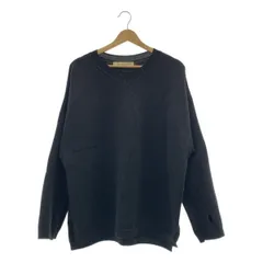 TOKYO DESIGN STUDIO New Balance / トウキョウ デザイン スタジオ ニューバランス | ウール プルオーバー ニット | M | チャコールグレー | メンズ