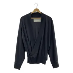 nonnotte / ノノット | Cachecoeur Cardigan コットン カシュクール カーディガン | 4 | グレー | メンズ