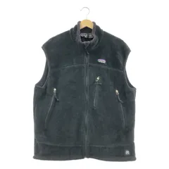 Patagonia / パタゴニア | USA製 R4 フリースベスト | XL | ブラック | メンズ