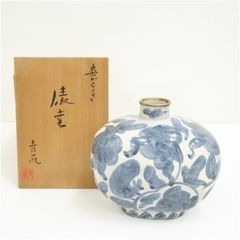 九谷焼 宮吉ゆみこ作 6号花瓶 - メルカリ