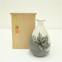 唐津焼花入／一輪差し／賢治作 唐津焼花入／一輪差し／賢治作 - メルカリ