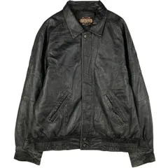 古着 GUIDE GEAR スイングトップタイプ 中綿入り レザーブルゾン メンズXL相当/eaa568251