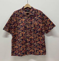 Polo Jeans ポロ ジーンズ総柄シャツ フィッシング 魚 柄シャツ XL