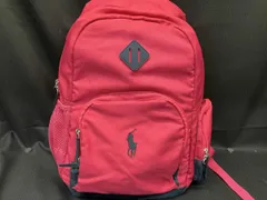RALPH LAUREN リュック ピンク POLO RALPH LAUREN ポロ ラルフローレンフロントロゴ/ピンク リュック