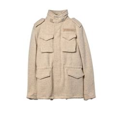 Sacai ドッキング ウール メルトン クロップド コート - メルカリ