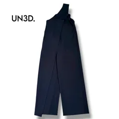 【UN3D.】ワンショルダーワンピース　オールインワン　38