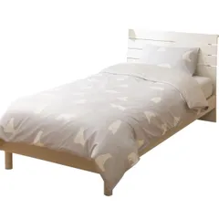 【迅速発送】ニトリ 掛け布団カバー ポーラーベア 23NC-02 セミダブルサイズ Nクール グレー NITORI 7524716