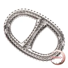 HERMES エルメス Chaine d'Ancre Perforee scarf ring シェーヌダンクル ペルフォ スカーフリング パンチング スカーフリング シルバー【中古】