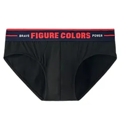 ブリーフ ショーツ メンズ 前閉じ 綿 太ゴム ローライズ 大きいサイズ 吸水 通気 蒸れない 敏感肌 ストレッチ おしゃれ 定番 パンツ 黒 白 赤 青 紺 fcj05