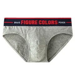 ブリーフ ショーツ メンズ 前閉じ 綿 太ゴム ローライズ 大きいサイズ 吸水 通気 蒸れない 敏感肌 ストレッチ おしゃれ 定番 パンツ 黒 白 赤 青 紺 fcj05