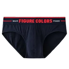 ブリーフ ショーツ メンズ 前閉じ 綿 太ゴム ローライズ 大きいサイズ 吸水 通気 蒸れない 敏感肌 ストレッチ おしゃれ 定番 パンツ 黒 白 赤 青 紺 fcj05