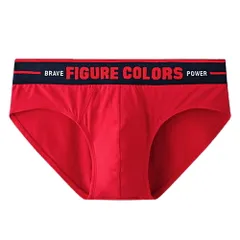 ブリーフ ショーツ メンズ 前閉じ 綿 太ゴム ローライズ 大きいサイズ 吸水 通気 蒸れない 敏感肌 ストレッチ おしゃれ 定番 パンツ 黒 白 赤 青 紺 fcj05