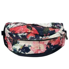 THE NORTH FACE(ノースフェイス) ウエストポーチ - NM71801 ダークネイビー×ピンク×マルチ 花柄