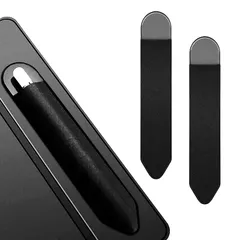 【迅速発送】JnTech Pencil ケース ２枚セット タッチペン ケース タブレット用 タッチペン ペンホルダー 貼り付け タッチペンカバー 薄型 スタイラスペンホルダー 接着シール式 全面保護 紛失防止 【Apple Pencil 第2/1世代対応】
