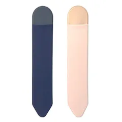 【迅速発送】サムコス アップルペンシル ホルダー ケース カバー 2枚セット Apple Pencil ケース 保護カバ タッチペン 貼り付け 接着シール式 薄型 紛失防止 Apple Pencil 第1世代 第2世代 (ネイビー、ピンク)