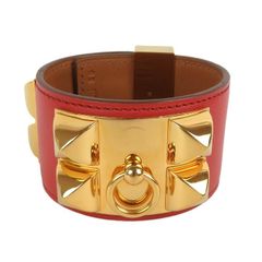 美品】エルメス シルバー ブレスレット コリエドシアン ピラミッド 