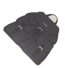 【心斎橋店】プラダ　チャーム　 キートリック ロボット　ブラック 2TR030 心斎橋店】プラダチャーム キートリック ロボットブラック 2TR030