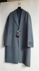 キーンロック ハンドメイド カシミア混ウールコート 未使用品 105 ポール1046