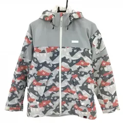 ニューバランスゴルフ 3WAYジャケット 白×ライトグレー×レッド 中綿ライナー付き レディース 0(S) ゴルフウェア New Balance