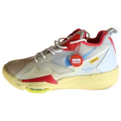 NIKE (ナイキ) ×UNION JORDAN ZOOM 92 'GUAVA' ジョーダン ズーム92 グアバ ローカットスニーカー マルチカラー US10.5/28.5cm DA2553-800