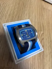 DIESEL スクエア メタル 時計