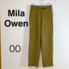 Mila Owen ミラオーウェン 後ろゴム センタープレス テーパードパンツ オフィス カジュアル キレイめコーデ 美脚パンツ 大人カジュアル 脚長効果 シンプルコーデ ベーシックアイテム 楽ちんパンツ 00