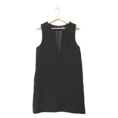 23区(ニジュウサンク) ワンピース サイズ40 M レディース美品  - 黒 ノースリーブ/ひざ丈