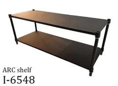 【新品】HOME ERECTA ARC SHELF アークシェルフ ローシェルフ　ブラックのサムネイル