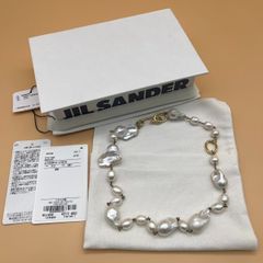 お値下げ】JIL SANDER パール ネックレス - メルカリ