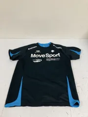 送料無料★DESCENTE Move Sport デサント ムーブスポーツ★半袖Tシャツ　トップス★メンズ　Lサイズ★ブラック　#71022sj85