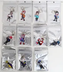 11点セット Crazy Raccoon アクリルキーホルダー ストリーマー部門/Mondo/Ras/VanilLa/だるまいずごっど/Selly/Cpt/うるか/Wokka/ありさか/Amatsuki