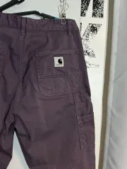 27 Carhartt カーハート ワーク パンツ ズボン パープル 紫