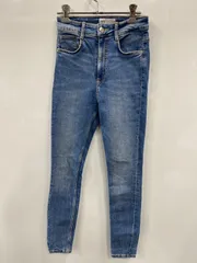 d815⚫︎ZARA⚫︎ザラ⚫︎スキニー⚫︎デニムパンツ⚫︎size34⚫︎青