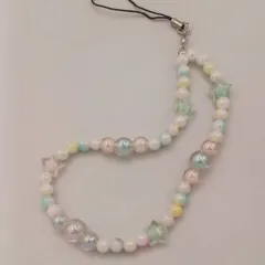 【No.268】携帯ストラップ（パステル）