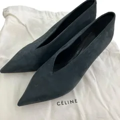 新品 CÉLINE フィービー ブラック スエード ハイヒール 38 新品 CÉLINE フィービー ブラック スエード ハイヒール 38