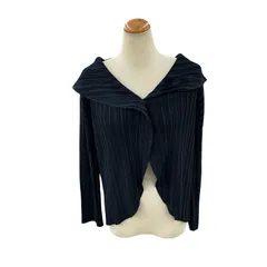 2025年最新】イッセイミヤケ プリーツプリーズカーディガンの