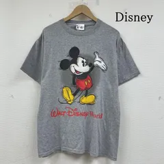 ディズニー USA製 Walt Disney World ミッキーマウス ヴィンテージ 半袖 Tシャツ Shirt ロゴ プリント メンズ M ISItems【USED】【古着】【中古】50142459
