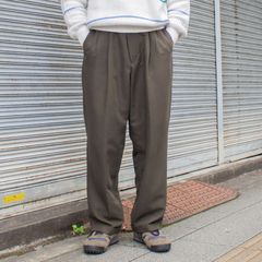 パンツ 26SS WOOL TROPICAL 2-TUCK EASY PANTS 26SS WOOL TROPICAL 2-TUCK EASY PANTS - メルカリ