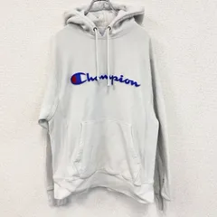 【3点以上まとめ買いで20%OFF】古着 used　00s　champion　チャンピオン　リバースウィーブ　スウェットパーカー/フーディー　白　ホワイト　Mサイズ