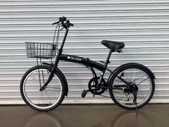未使用16インチ】折りたたみ自転車 6段変速 フル装備（簡易工具・鍵