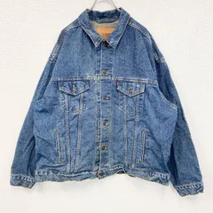 【3点以上まとめ買いで20%OFF】古着 used　90s　Levi's　リーバイス　70507　デニムジャケット/Gジャン　ヴィンテージ　インディゴ　XLサイズ