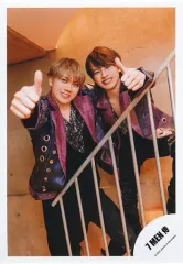 【中古】生写真(ジャニーズ) 7 MEN 侍/佐々木大光・矢花黎/膝上/7 MEN 侍 ISLAND TV プロフィール写真撮影オフショット 第1弾/公式生写真