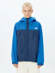 THE NORTH FACE Mountain Parker ザノースフェイス ドットショットジャケット マウンテンパーカー 防水ハードシェル 比翼ジップ ナイロン バイカラー ロゴ刺繍 140