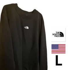 アメリカ限定 THE NORTH FACE ノースフェイス スウェット 裏起毛 黒 L