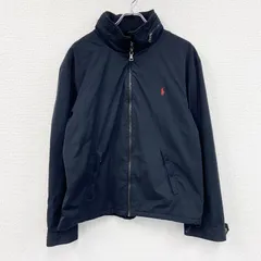 【3点以上まとめ買いで20%OFF】古着 used　90s　Polo by Ralph Lauren　ポロバイラルフローレン　中綿ジャケット　黒　ブラック　XXLサイズ