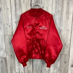 OLD King Louie 80s キング ルイ PRO FIT プロフィット 米国製 ナイロン ラグラン  ジャケット スタジャン スタジアム ジャンパー メンズ M サイズ